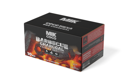 MIK COCO HEXA BBQ CHARCOAL (10KG)