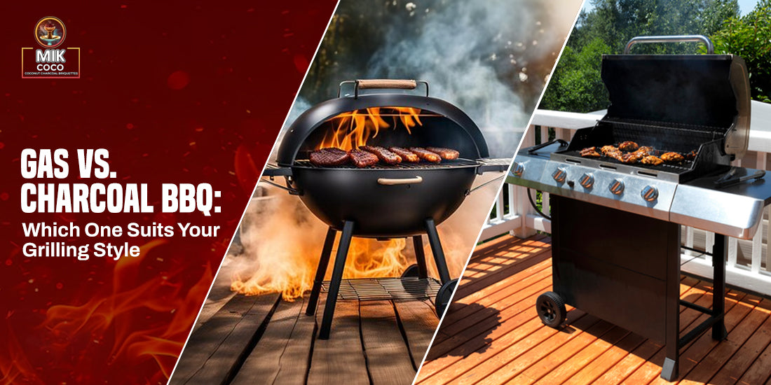 Gas vs Charcoal BBQ What Is the Best Option for Grilling? – MIK COCO