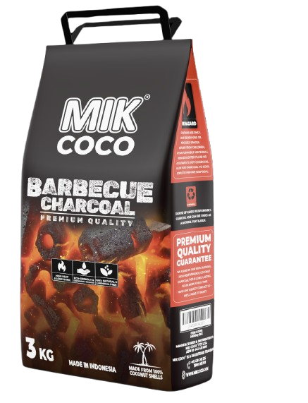 MIK COCO HEXA BBQ CHARCOAL (3KG