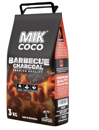 MIK COCO HEXA BBQ CHARCOAL (3KG